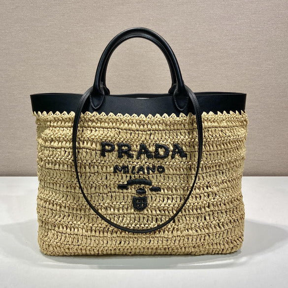 Bolso de playa tejido