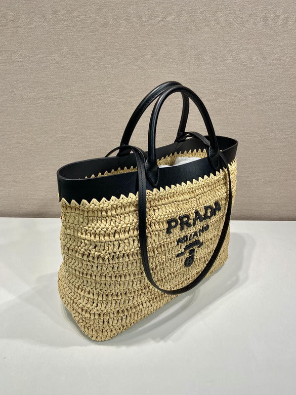 Bolso de playa tejido