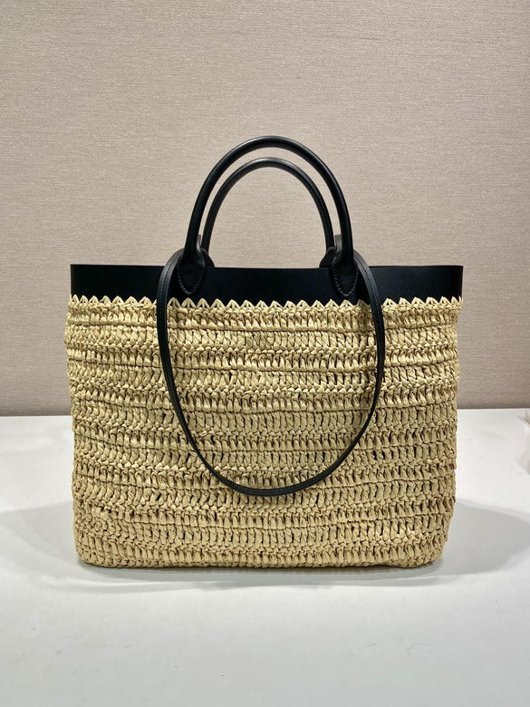 Bolso de playa tejido