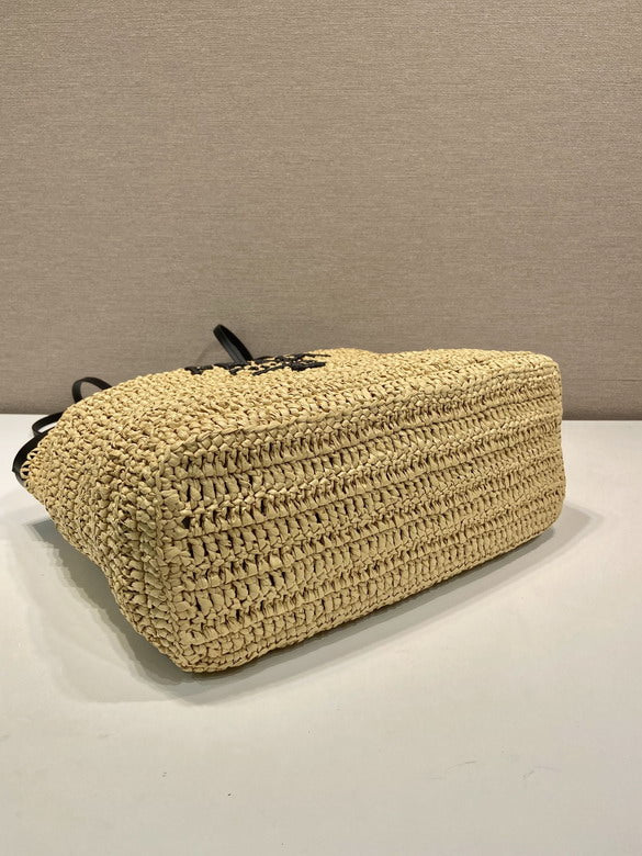 Bolso de playa tejido