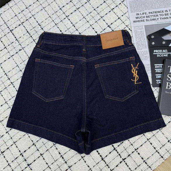 High-waist shorts