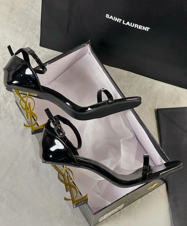 Iconic golden heels
