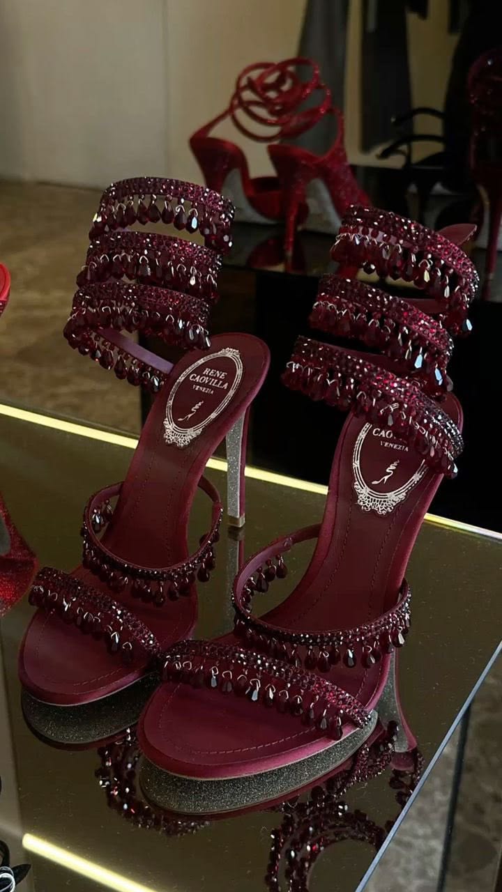 Cleo Crystal Strap Sandals